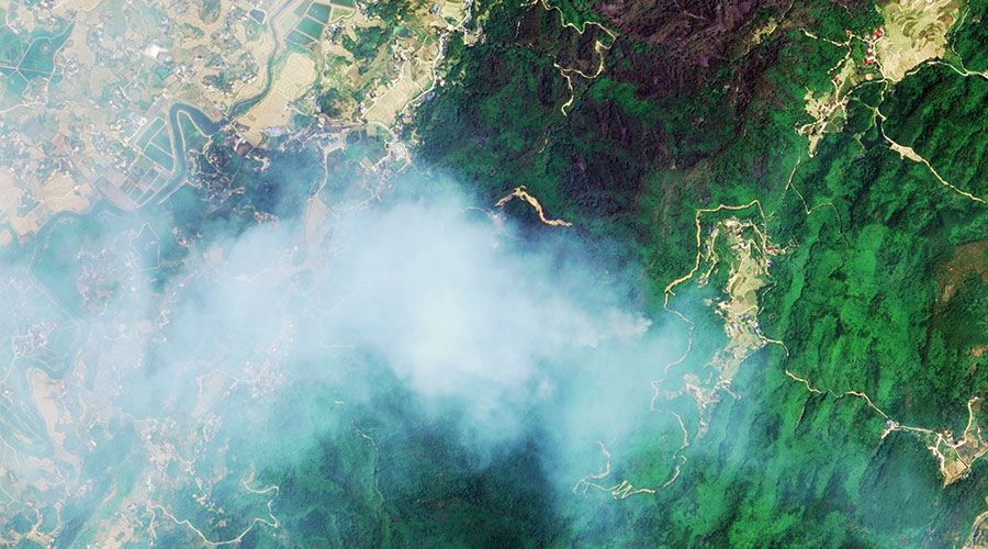 live satellite images forest fires