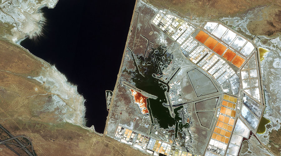 satellite photo of asia