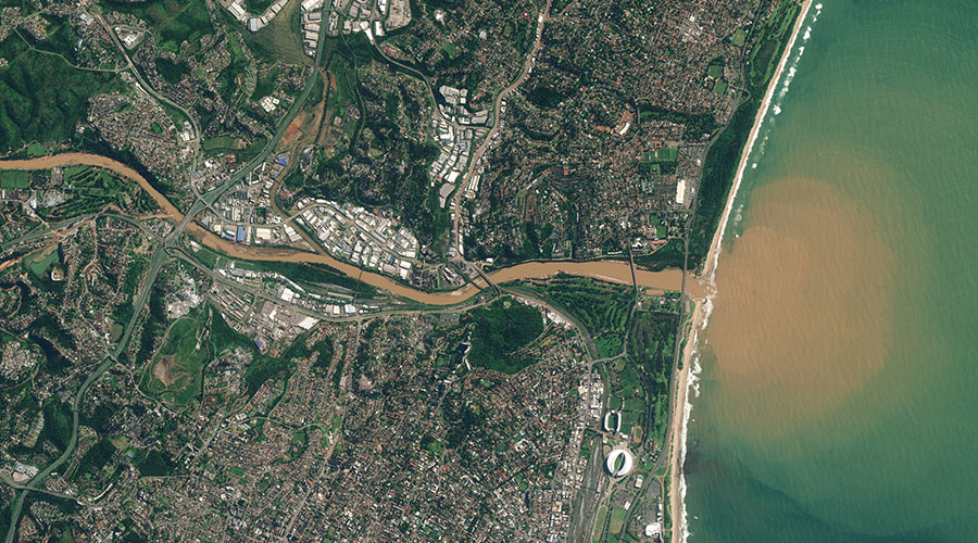 satellite picture of africa