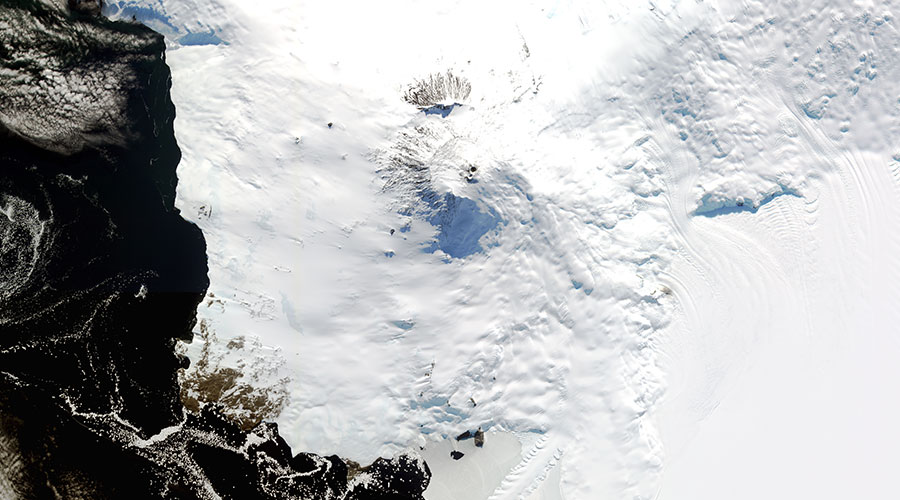 antarctica satellite image