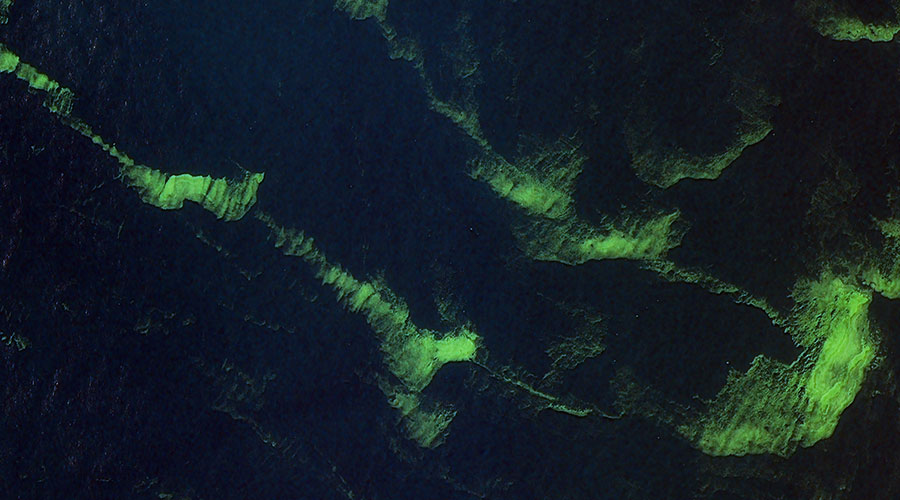 current west coast satellite image