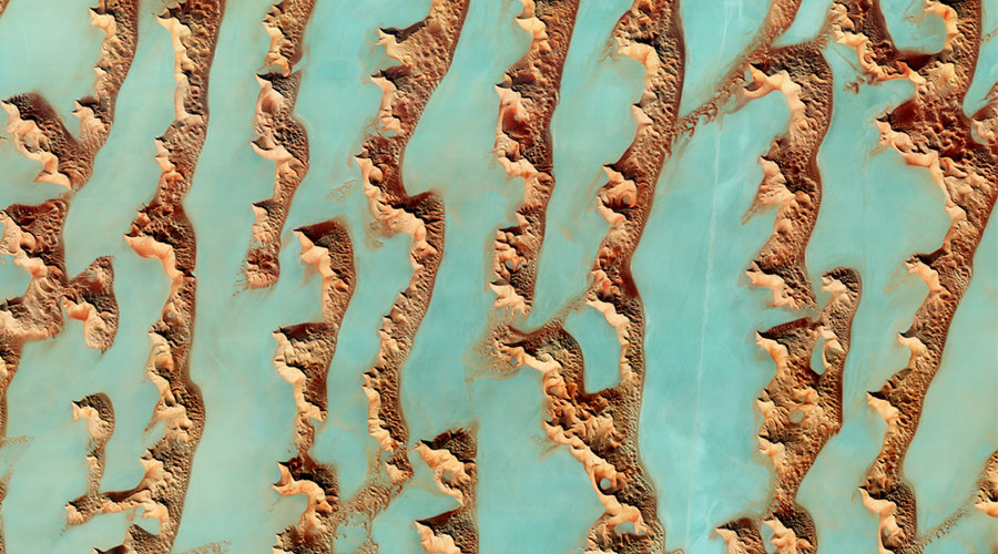 sahara desert satellite image