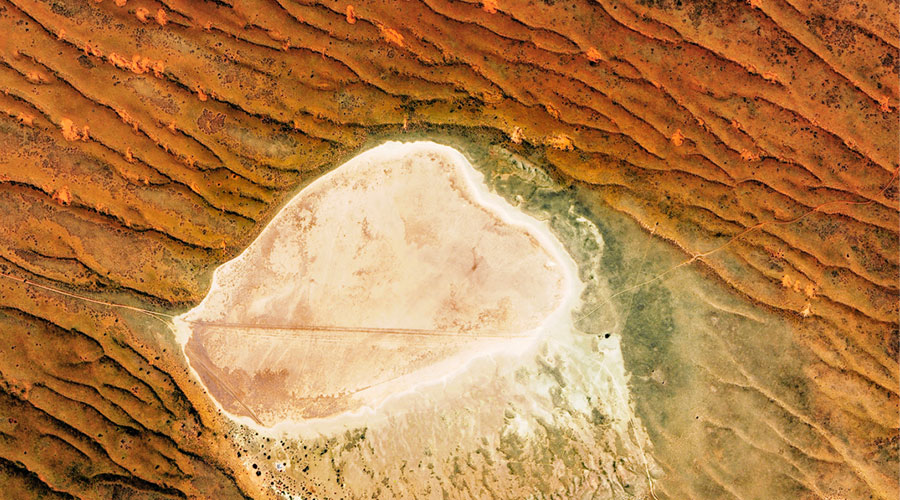 satellite images of deserts